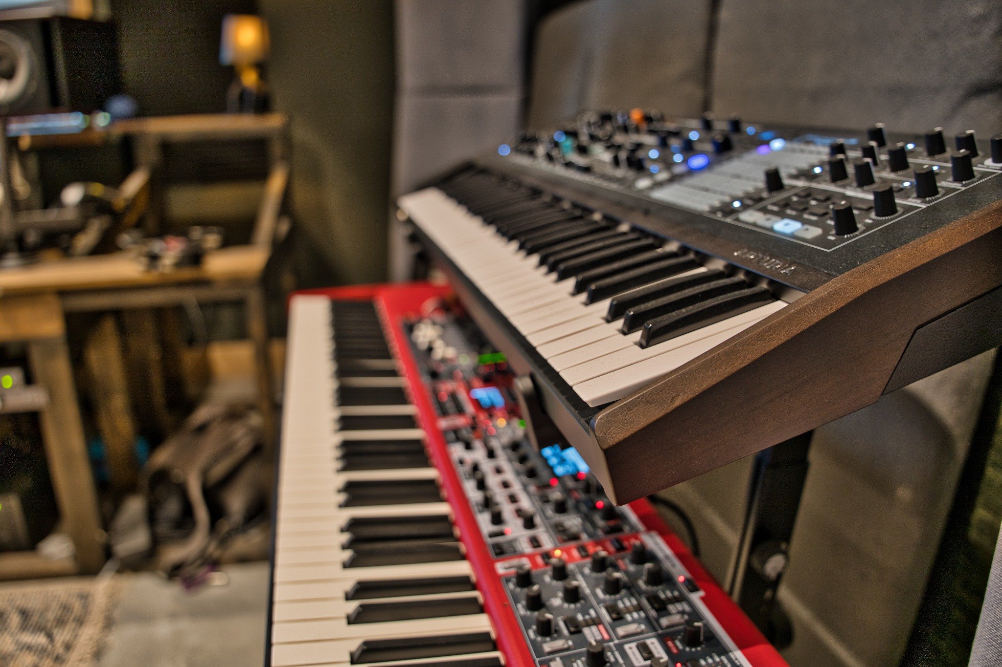 Keyboards and synthesisers at Pound House Productions